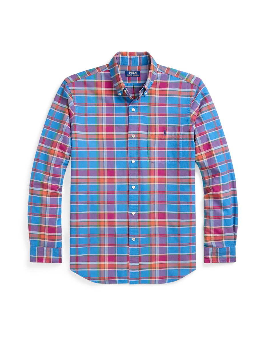 Клетчатая рубашка Polo Ralph Lauren Regular fit Button Up Shirt, цвет azure/light blue
Клетчатая рубашка Polo Ralph Lauren Regular fit Button Up Shirt, цвет azure/light blue