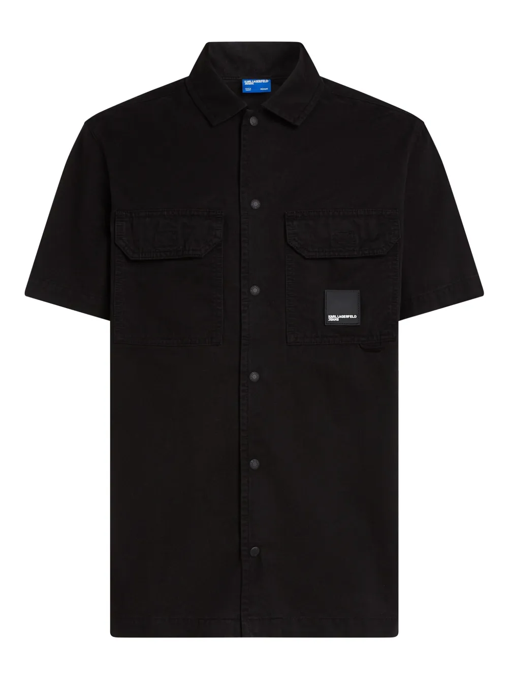 Рубашка с нашивкой-логотипом Karl Lagerfeld Jeans, черный
Рубашка с нашивкой-логотипом Karl Lagerfeld Jeans, черный