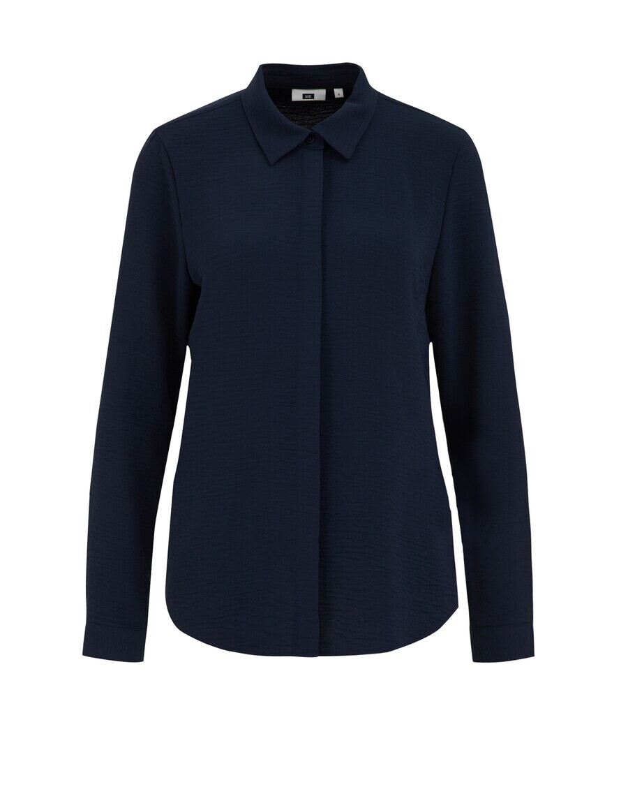 Блуза WE Fashion Blouse, темно-синий 
Блуза WE Fashion Blouse, темно-синий