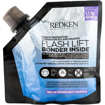 Redken Flash Lift Bonder Inside Осветляющий порошок для волос 500 мл, L'Oreal
Redken Flash Lift Bonder Inside Осветляющий порошок для волос 500 мл, L'Oreal