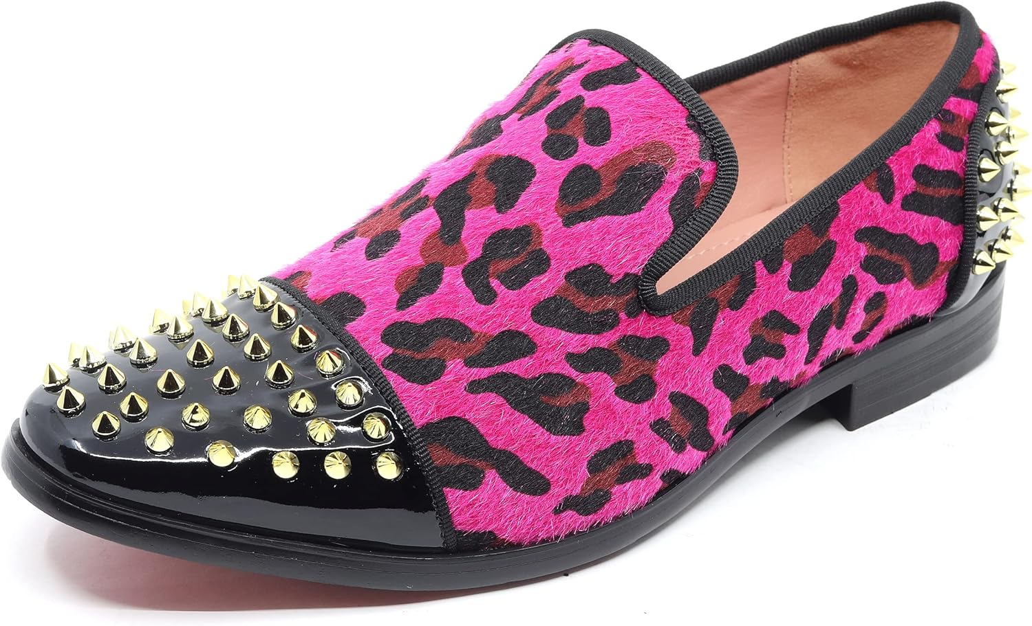 Мужские модные лоферы Metrocharm с леопардовым принтом и острым носком SM-59, розовый
Мужские модные лоферы Metrocharm с леопардовым принтом и острым носком SM-59, розовый