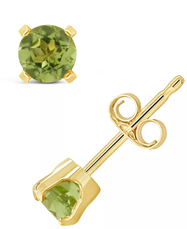 Серьги-Гвоздики с драгоценными камнями из 14-каратного желтого золота Macy'S, peridot
Серьги-Гвоздики с драгоценными камнями из 14-каратного желтого золота Macy'S, peridot