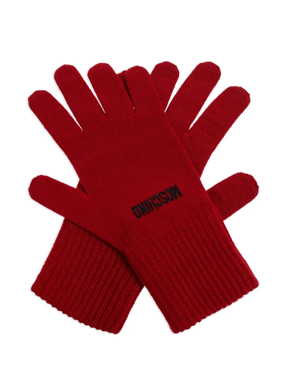 Перчатки из смесовой шерсти с вышитым логотипом Moschino, красный
Перчатки из смесовой шерсти с вышитым логотипом Moschino, красный