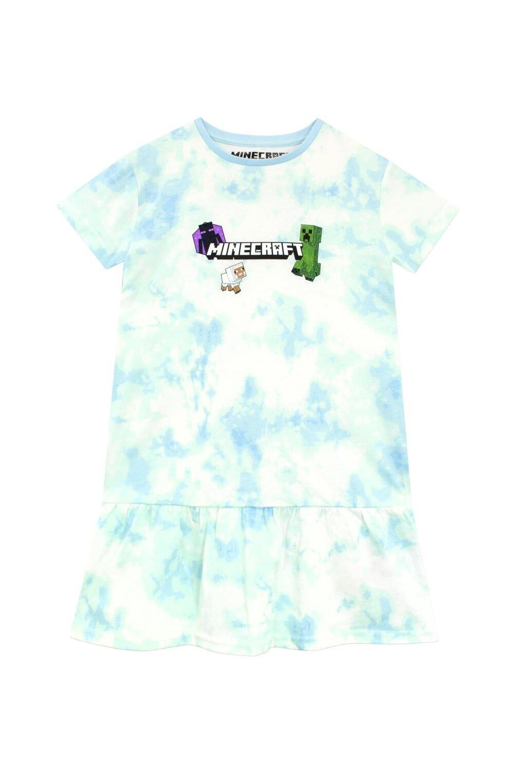 Платье тай-дай Minecraft Minecraft, синий
Платье тай-дай Minecraft Minecraft, синий