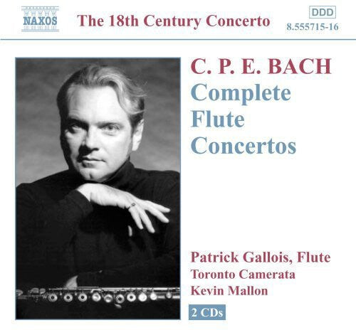 CD диск Bach / Gallois / Mallon / Toronto Camerata: Complete Flute Concertos
CD диск Bach / Gallois / Mallon / Toronto Camerata: Complete Flute Concertos