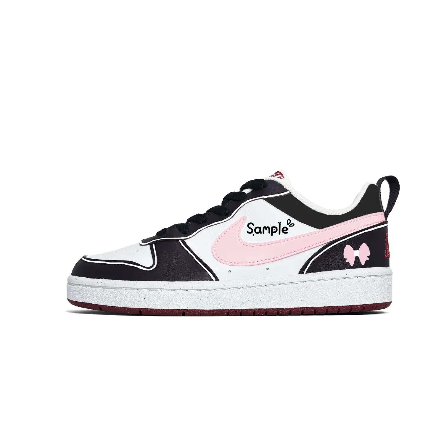 Nike Court Borough Pink Butterfly Slip Resistant Abrasion Resistant Low top Детские скейтбординг кроссовки Pink Teenagers
Nike Court Borough Pink Butterfly Slip Resistant Abrasion Resistant Low top Детские скейтбординг кроссовки Pink Teenagers