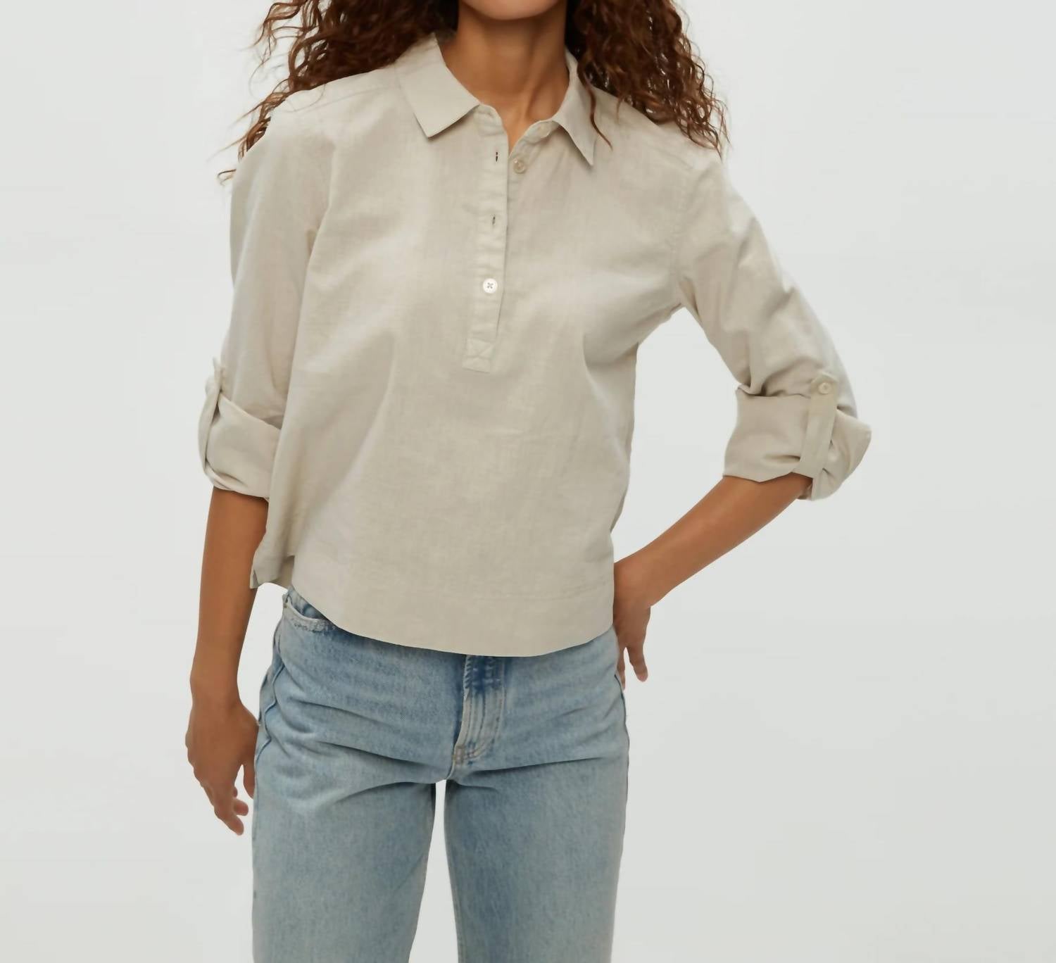 Топ с воротником Nat в цвете Windchime Michael Stars, Windchime
Топ с воротником Nat в цвете Windchime Michael Stars, Windchime