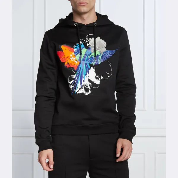 Толстовка обычного кроя Les Hommes, черный
Толстовка обычного кроя Les Hommes, черный