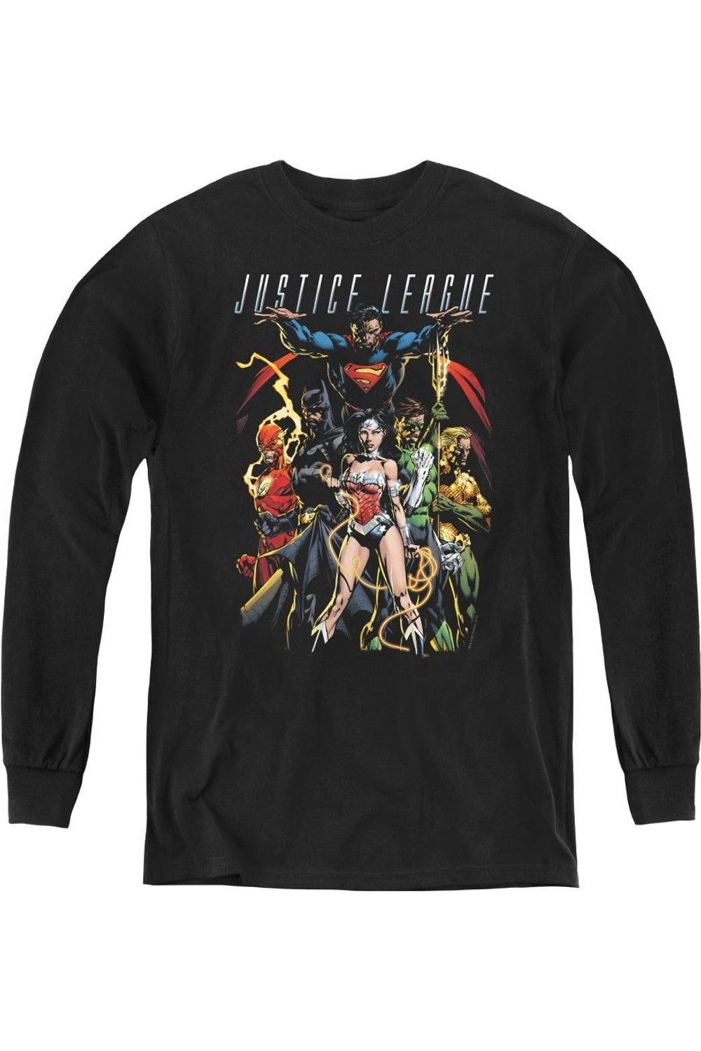 Футболка с длинным рукавом "Justice League of America: Темные дни" для молодежи Gildan, черный
Футболка с длинным рукавом "Justice League of America: Темные дни" для молодежи Gildan, черный