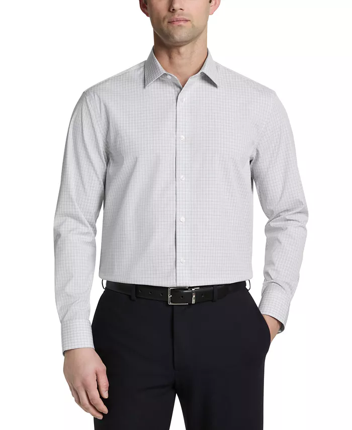 Мужская классическая рубашка обычного кроя Calvin Klein, серый
Мужская классическая рубашка обычного кроя Calvin Klein, серый