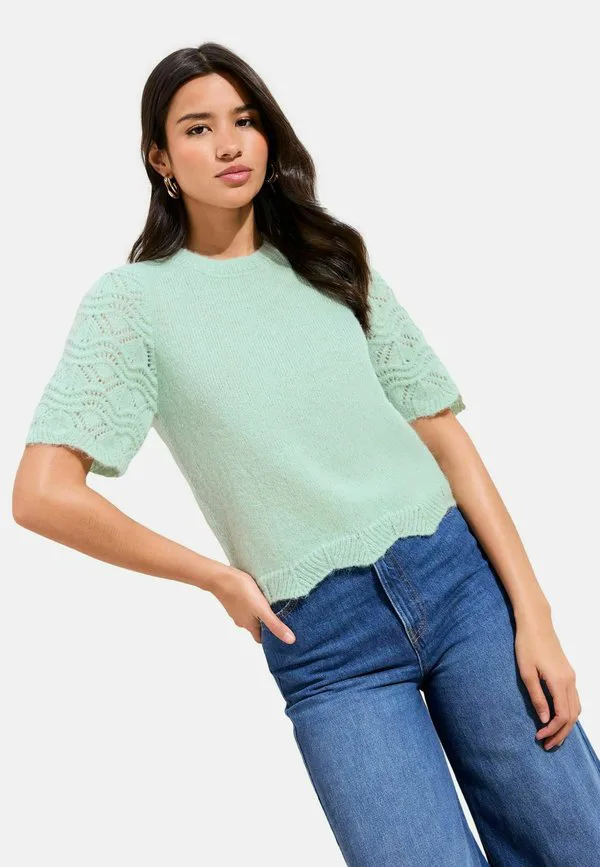 Обычная базовая футболка с ажурными рукавами Friends Like These, Mint Green, Зеленый, Обычная базовая футболка с ажурными рукавами Friends Like These, Mint Green
Обычная базовая футболка с ажурными рукавами Friends Like These, Mint Green, Зеленый, Обычная базовая футболка с ажурными рукавами Friends Like These, Mint Green