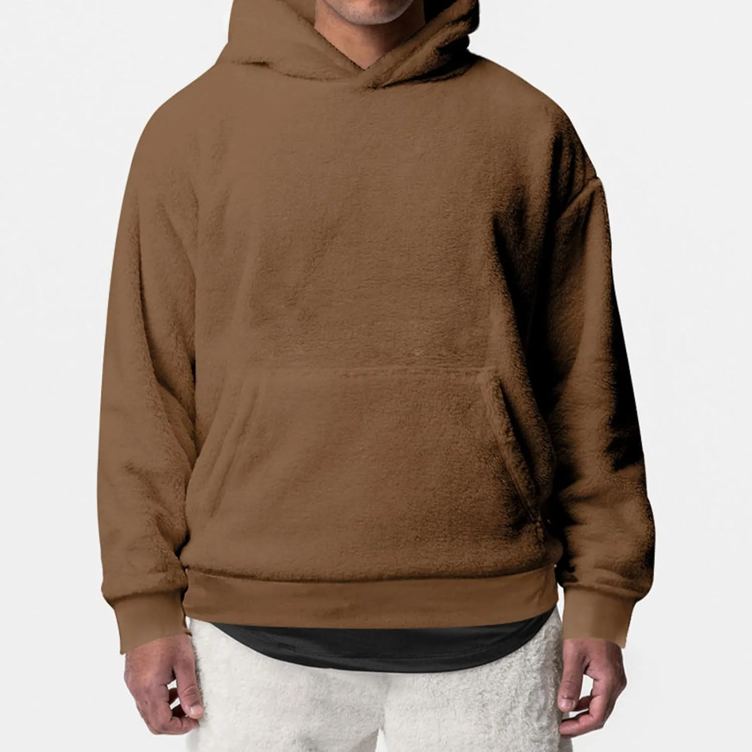 Толстовка Wankang Sherpa с капюшоном, флисовая, с карманом
Толстовка Wankang Sherpa с капюшоном, флисовая, с карманом