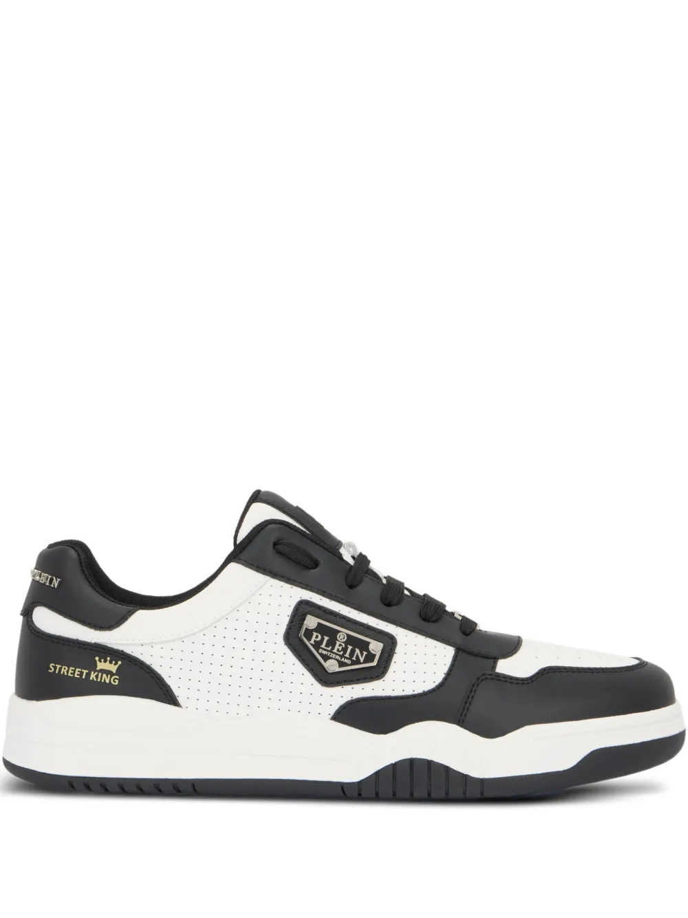 Кеды с перфорацией Philipp Plein, белый
Кеды с перфорацией Philipp Plein, белый