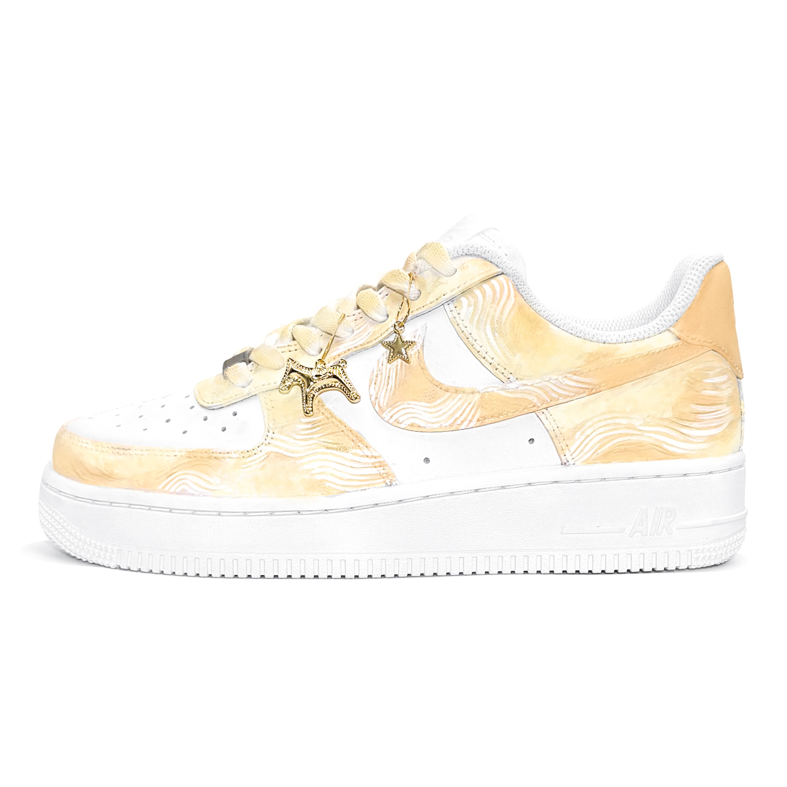 Air Force 1 Starry Galloping Horse, First Culture, устойчивый к скольжению, износостойкий, балансирующий, низкий верх Nike, белое золото
Air Force 1 Starry Galloping Horse, First Culture, устойчивый к скольжению, износостойкий, балансирующий, низкий верх Nike, белое золото