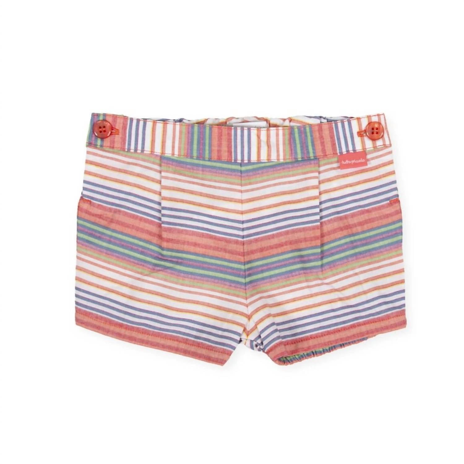 Коралловые шорты для малышей, разноцветные Tutto Piccolo
Коралловые шорты для малышей, разноцветные Tutto Piccolo