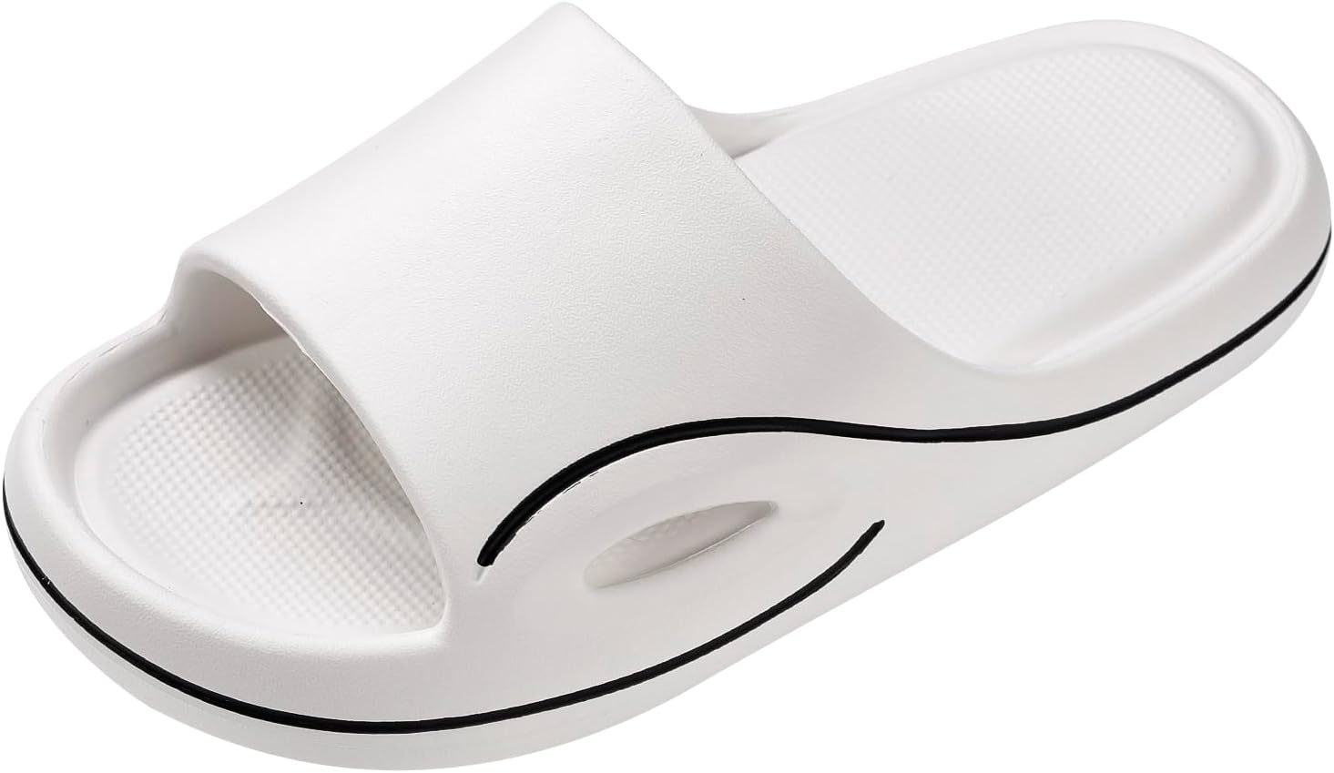 Домашние тапочки для женщин и мужчин, ультракомфортные, с мягкой подушкой, толстая подошва, летние шлепанцы с амортизацией, нескользящие, легкие, быстросохнущие, для душа Caslonee, белый
Домашние тапочки для женщин и мужчин, ультракомфортные, с мягкой подушкой, толстая подошва, летние шлепанцы с амортизацией, нескользящие, легкие, быстросохнущие, для душа Caslonee, белый