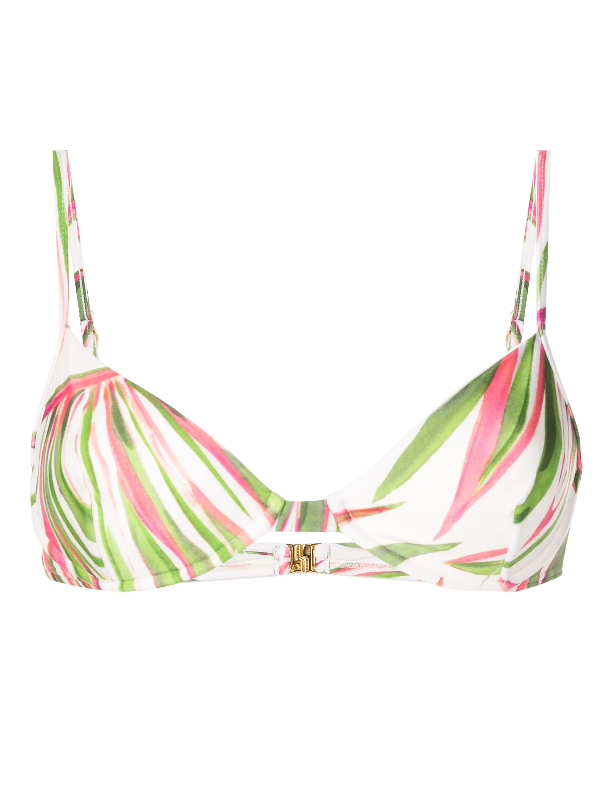 Топ бикини с треугольными чашками и абстрактным принтом Lenny Niemeyer, зеленый
Топ бикини с треугольными чашками и абстрактным принтом Lenny Niemeyer, зеленый