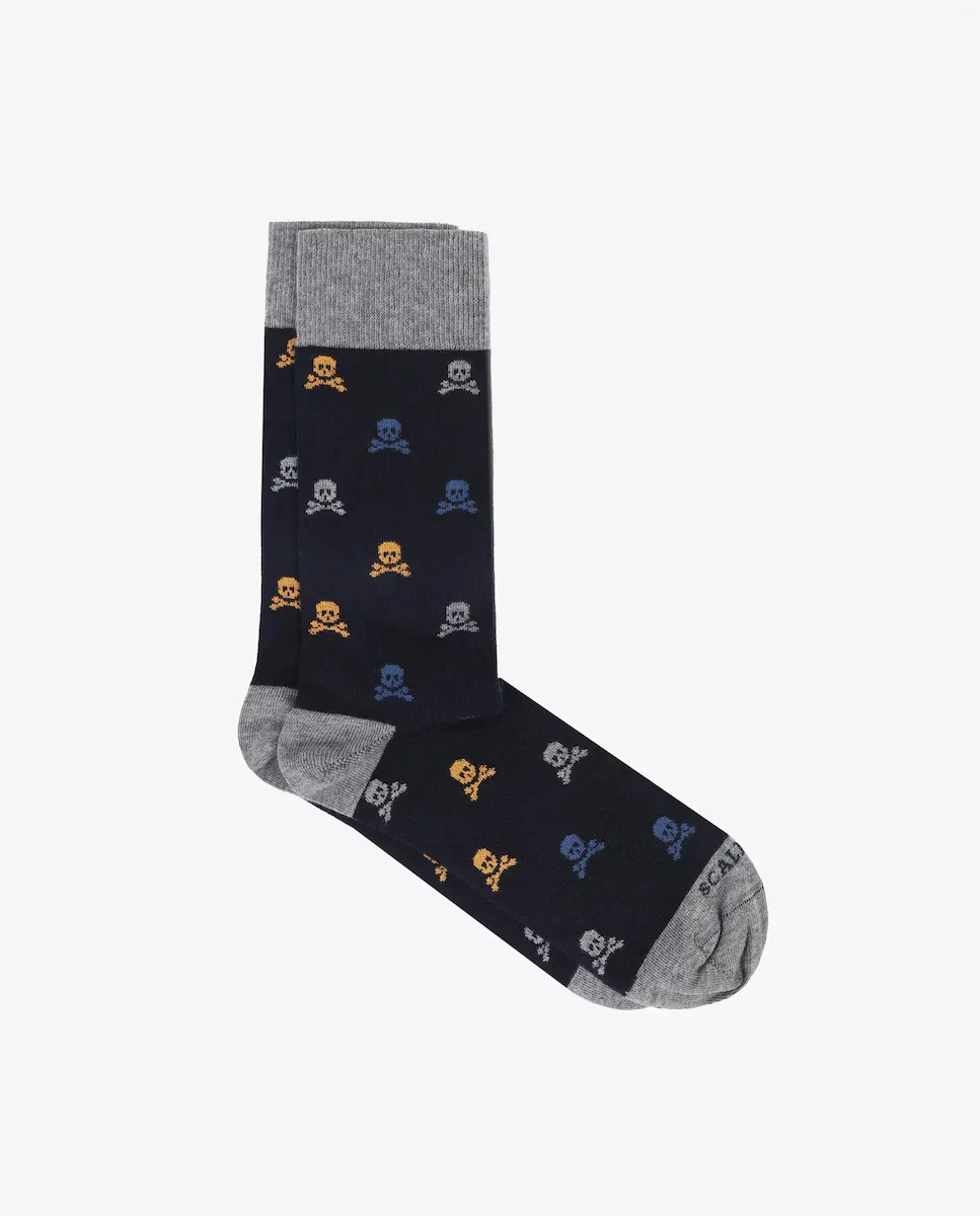 Мужские короткие носки с принтом Scalpers, синий
Мужские короткие носки с принтом Scalpers, синий