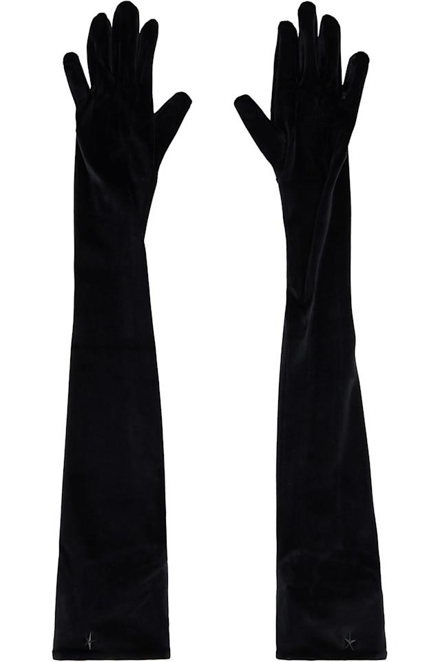 Вельветовые перчатки Mugler, черный
Вельветовые перчатки Mugler, черный