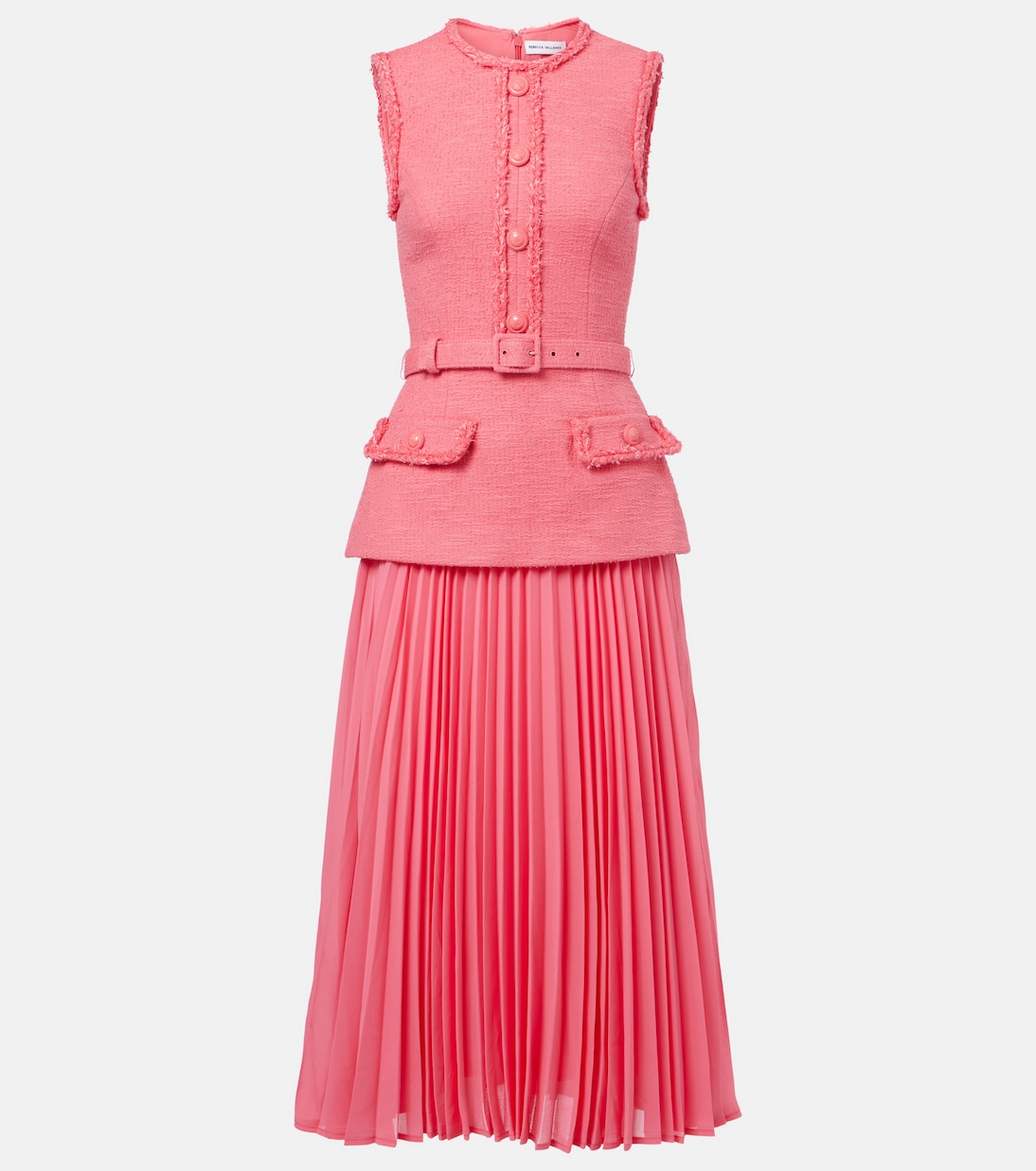 Платье миди из крепа и жоржета Montana Rebecca Vallance, Rose
Платье миди из крепа и жоржета Montana Rebecca Vallance, Rose