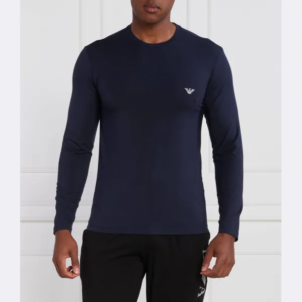 Классический крой с длинным рукавом Emporio Armani, синий
Классический крой с длинным рукавом Emporio Armani, синий