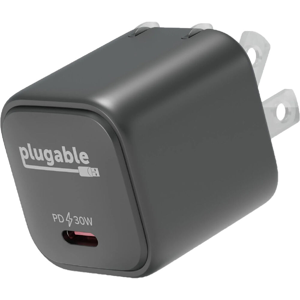 Зарядное устройство Plugable 30W GaN USB-C Wall Charger (Black, 3-Pack) PS-30C1B-3X
Зарядное устройство Plugable 30W GaN USB-C Wall Charger (Black, 3-Pack) PS-30C1B-3X