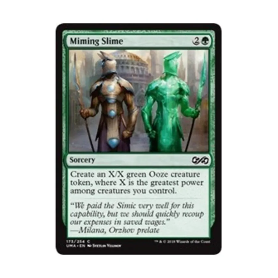 CCG Имитирующий слизь (C) (Фольга), MTG - Ultimate Masters
CCG Имитирующий слизь (C) (Фольга), MTG - Ultimate Masters