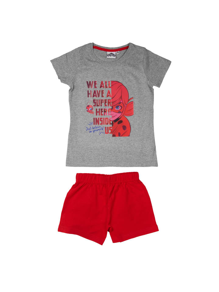 Miraculous Чудесная пижама - в каждом из нас живет супергерой. С короткими рукавами, разноцветная
Miraculous Чудесная пижама - в каждом из нас живет супергерой. С короткими рукавами, разноцветная