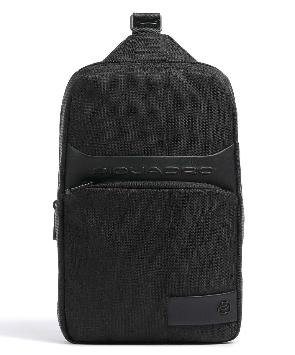 Шерстяная сумка-слинг из мелкозернистой яловой кожи. Piquadro, черный
Шерстяная сумка-слинг из мелкозернистой яловой кожи. Piquadro, черный