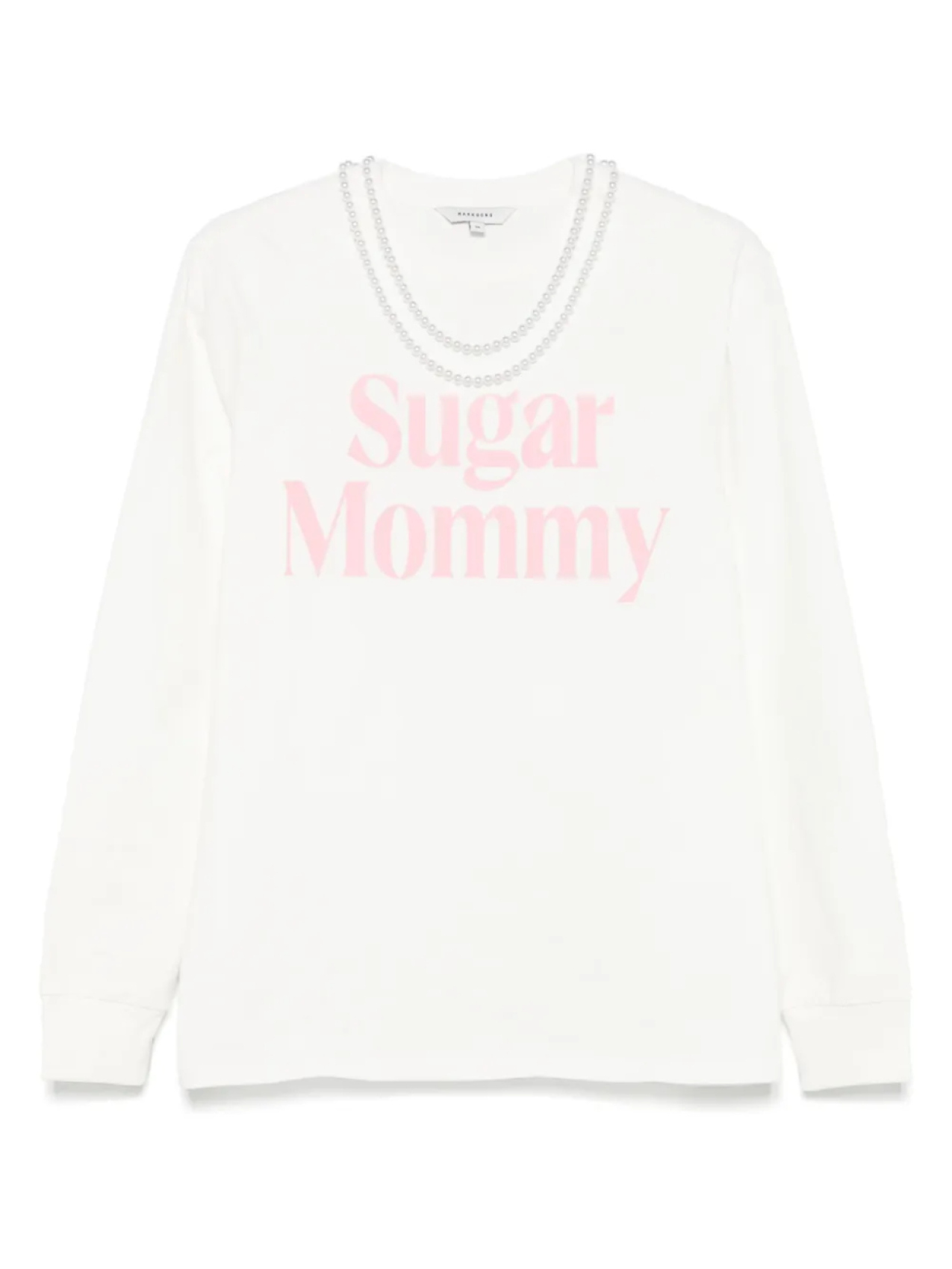 Хлопковая толстовка MARKGONG, белый
Хлопковая толстовка MARKGONG, белый