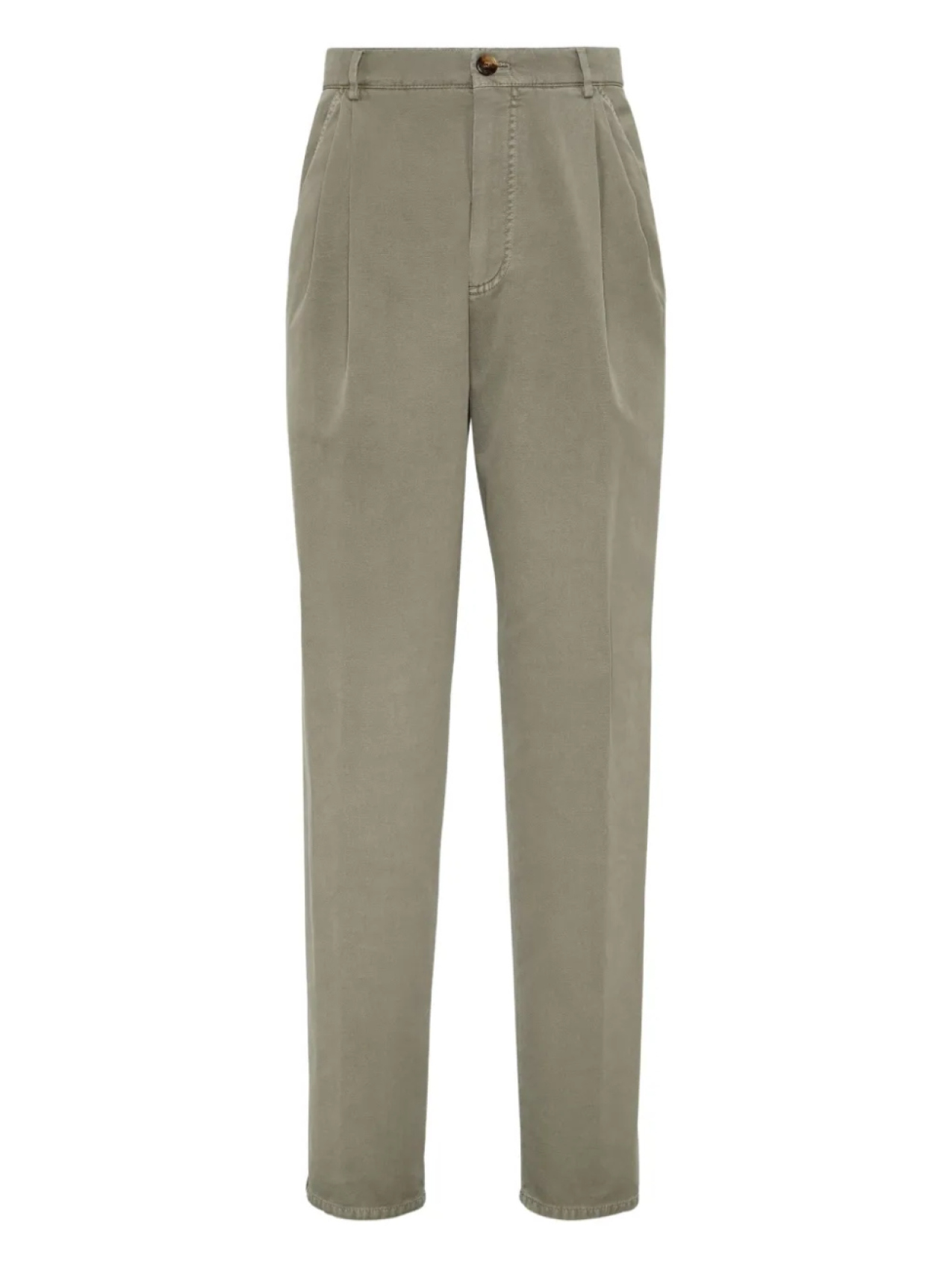 Брюки прямого кроя Brunello Cucinelli, зеленый
Брюки прямого кроя Brunello Cucinelli, зеленый