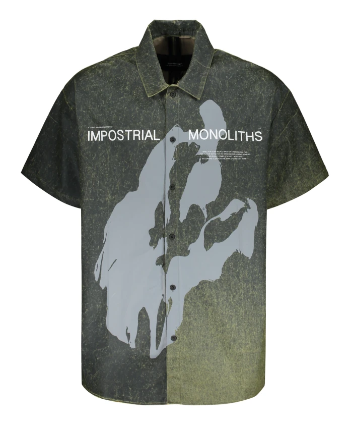 Хлопковая рубашка с принтом Iso.Poetism, зеленый
Хлопковая рубашка с принтом Iso.Poetism, зеленый