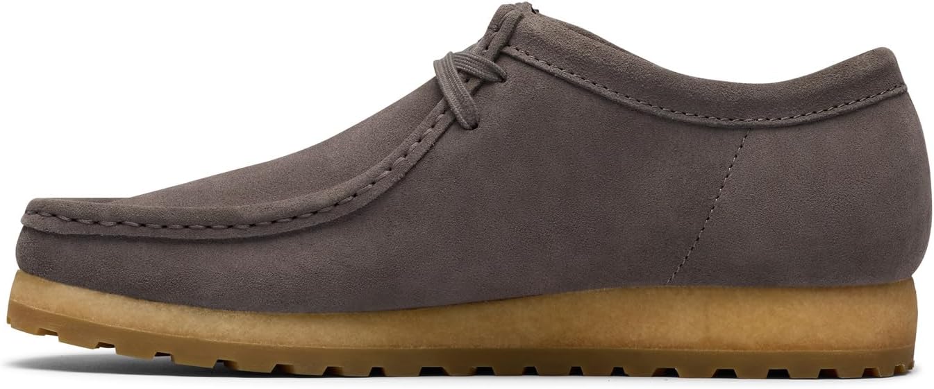 Мужские кроссовки Clarks Originals Wallabee RB из серой замши, серый
Мужские кроссовки Clarks Originals Wallabee RB из серой замши, серый