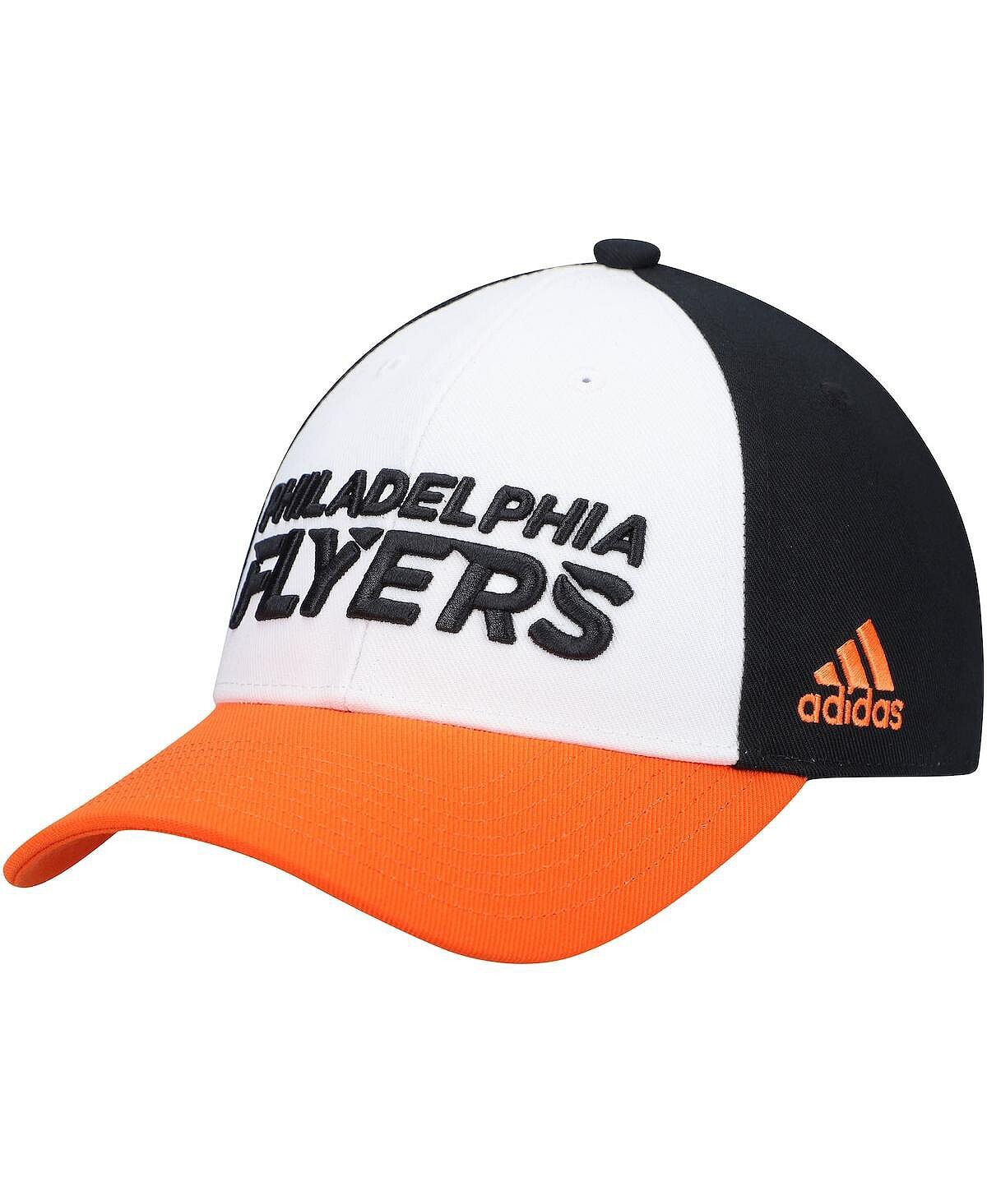 Мужская белая регулируемая кепка для раздевалки Philadelphia Flyers adidas
Мужская белая регулируемая кепка для раздевалки Philadelphia Flyers adidas