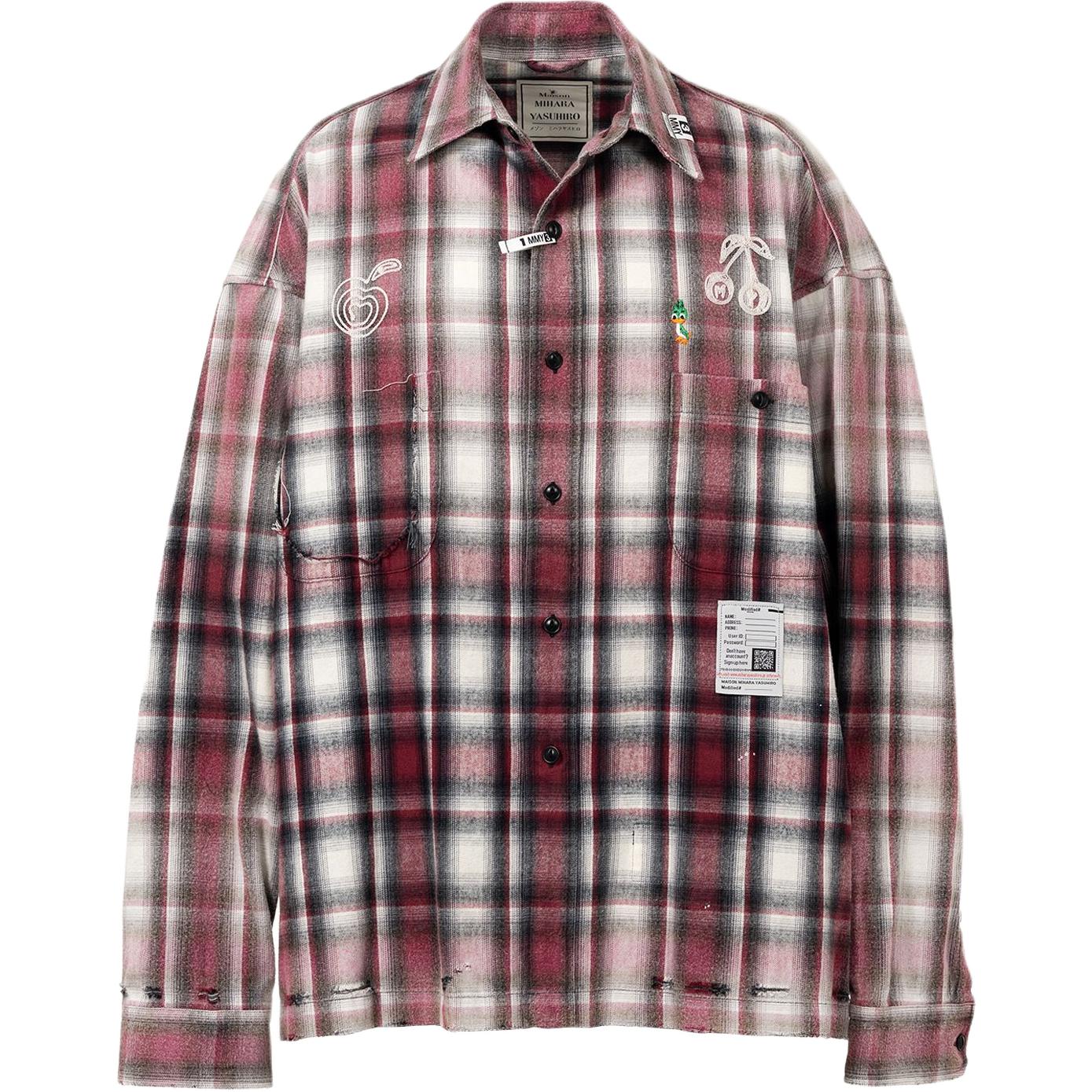 FW25 Vintage Like Check Рубашка для мужчин Maison Mihara Yasuhiro, красный
FW25 Vintage Like Check Рубашка для мужчин Maison Mihara Yasuhiro, красный