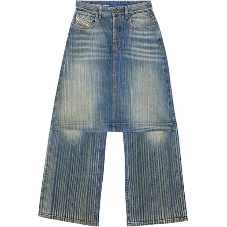DIESEL Джинсы женские синие FW24
DIESEL Джинсы женские синие FW24