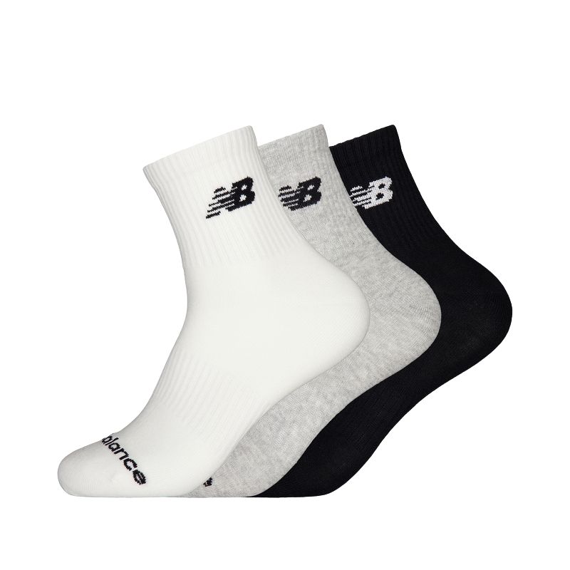 Носки щиколоточные унисекс 3 пары New Balance, 3 пары (Черный, Белый, Серый)
Носки щиколоточные унисекс 3 пары New Balance, 3 пары (Черный, Белый, Серый)