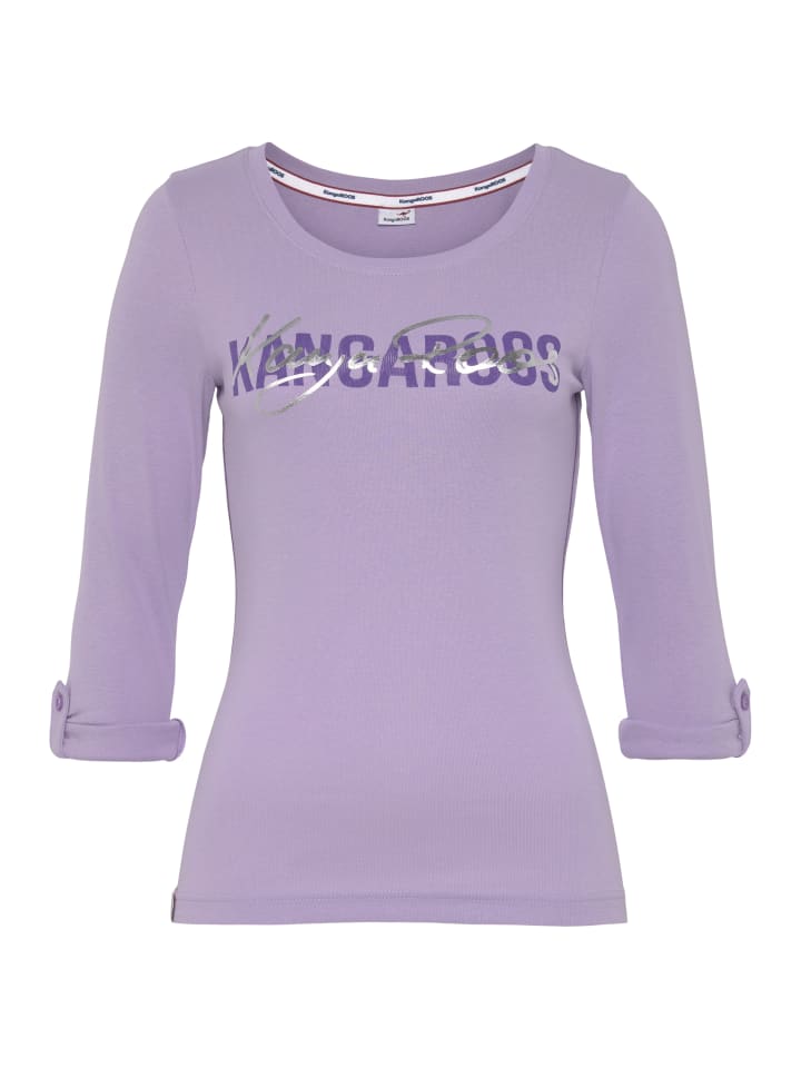 Рубашка с длинным рукавом Kangaroos, фиолетовый
Рубашка с длинным рукавом Kangaroos, фиолетовый
