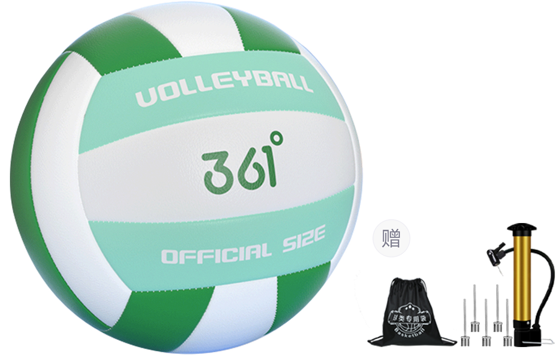 Волейбольный мяч PVC размер 5 Unisex 361°, зеленый белый
Волейбольный мяч PVC размер 5 Unisex 361°, зеленый белый