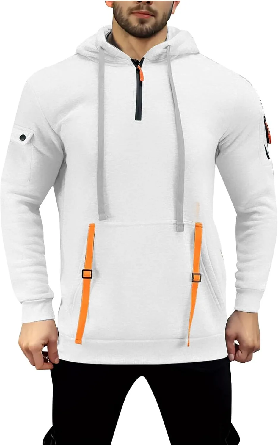 Толстовка с капюшоном для мужчин, длинный рукав, легкая
Толстовка с капюшоном для мужчин, длинный рукав, легкая