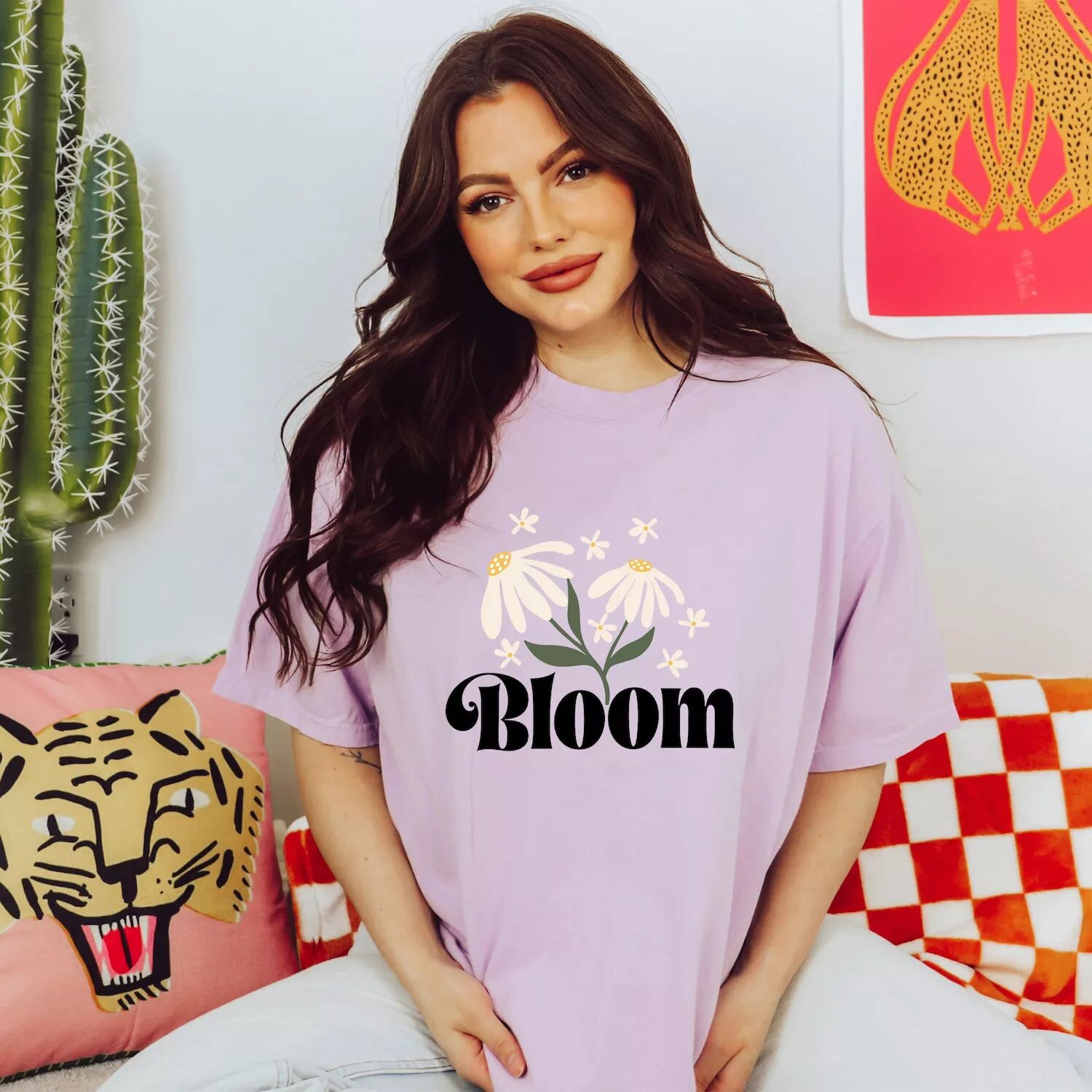 Футболки с цветком Bloom Daisy, окрашенные в одежду Simply Sage Market
Футболки с цветком Bloom Daisy, окрашенные в одежду Simply Sage Market