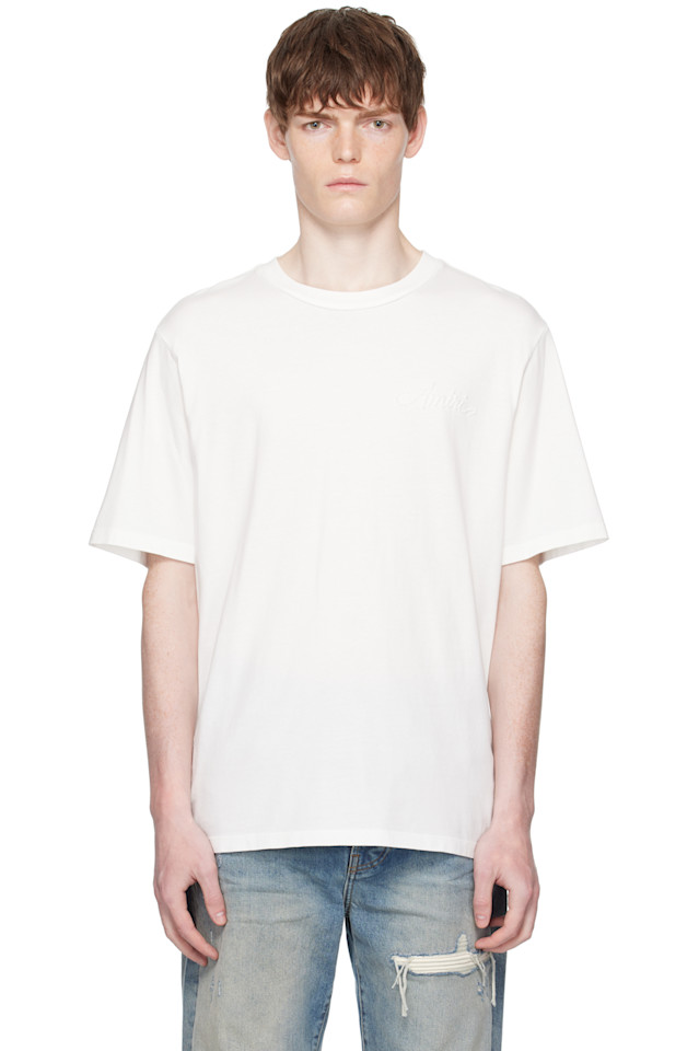 Футболка с нашивкой в виде банданы и принтом "Bleach" Amiri, цвет ivory
Футболка с нашивкой в виде банданы и принтом "Bleach" Amiri, цвет ivory