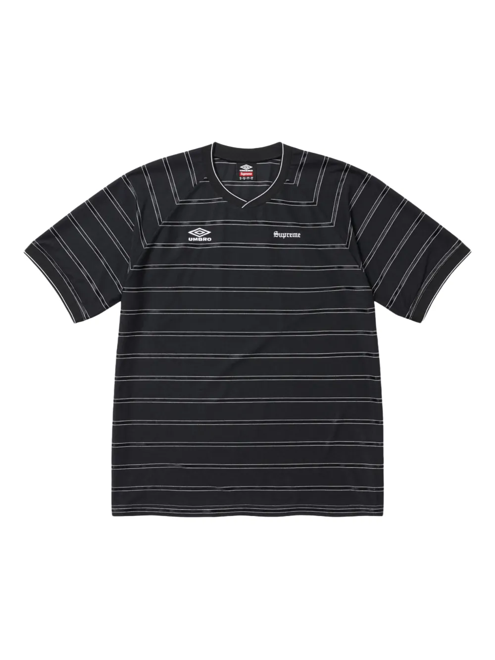 Топ SS 25 - Black из коллаборации с Umbro Supreme, черный
Топ SS 25 - Black из коллаборации с Umbro Supreme, черный