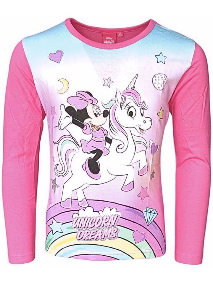 Рубашка с длинным рукавом Disney Minnie Mouse & Einhorn, розовый
Рубашка с длинным рукавом Disney Minnie Mouse & Einhorn, розовый