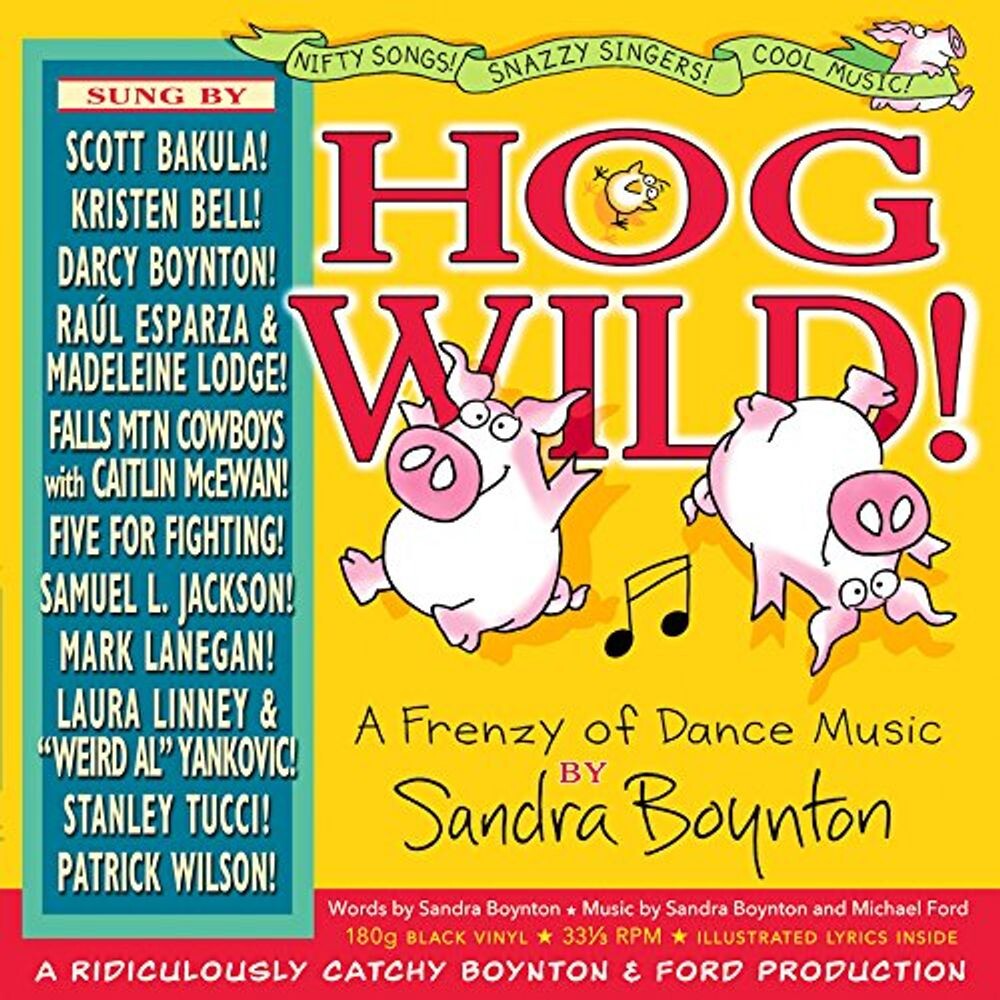 Виниловая пластинка LP Hog Wild! - Sandra Boynton
Виниловая пластинка LP Hog Wild! - Sandra Boynton
