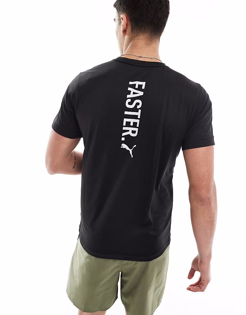 Футболка с принтом Puma «faster» черного цвета
Футболка с принтом Puma «faster» черного цвета