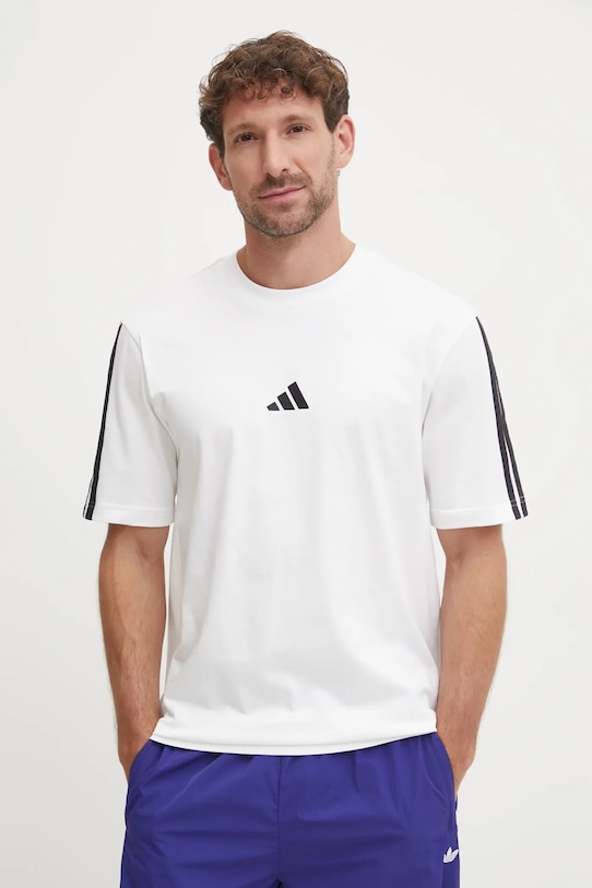 Футболка хлопковая Essentials Adidas, белый
Футболка хлопковая Essentials Adidas, белый