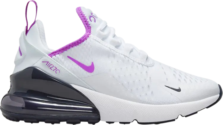 Кроссовки Air Max 270 GS 'White Fuchsia Dream', белый
Кроссовки Air Max 270 GS 'White Fuchsia Dream', белый