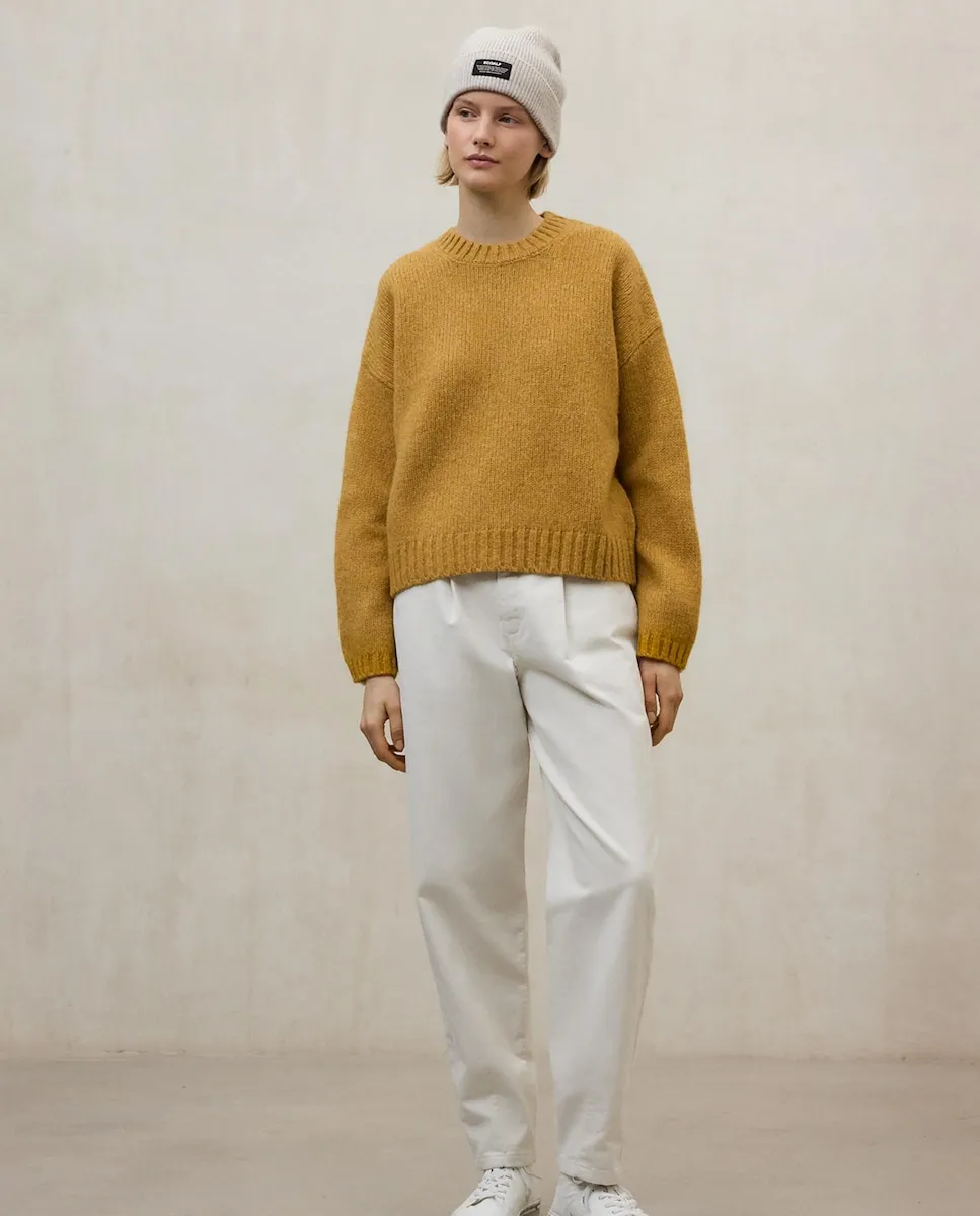 Женские брюки палаццо с пуговицей и молнией Ecoalf, светло-серый
Женские брюки палаццо с пуговицей и молнией Ecoalf, светло-серый