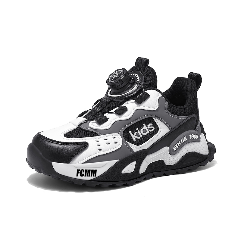 Противоскользящие и износостойкие, легкие, амортизирующие, низкие детские кроссовки для повседневной носки для детей от 3 до 7 лет FCMM, черный/белый
Противоскользящие и износостойкие, легкие, амортизирующие, низкие детские кроссовки для повседневной носки для детей от 3 до 7 лет FCMM, черный/белый